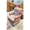 Image 2 : PINK CHAIR. SWIVEL ROCKER