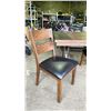 Image 2 : DINING ROOM TABLE WITH 3 CHAIRS APPROX 73" X 41.5"