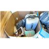 Image 2 : GAYLORD OF ASSORTED ITEMS INCLUDING; HARD SHELL LUGGAGE, SEALY INFLATABLE MATTRESS, SALTON