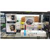 Image 1 : SHELF OF ASSORTED ITEMS INCLUDING; MAINSTAYS 5-CUP COFFEE MAKER, BISSELL 3-IN-1 VAC, MAINSTAYS