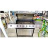 Image 2 : CHAR-BROIL STAINLESS STEEL PORTABLE PROPANE BBQ WITH PROPANE TANK
