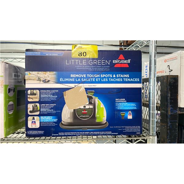 BISSELL LITTLE GREEN CARPET & UPHOLSTERY CLEANER