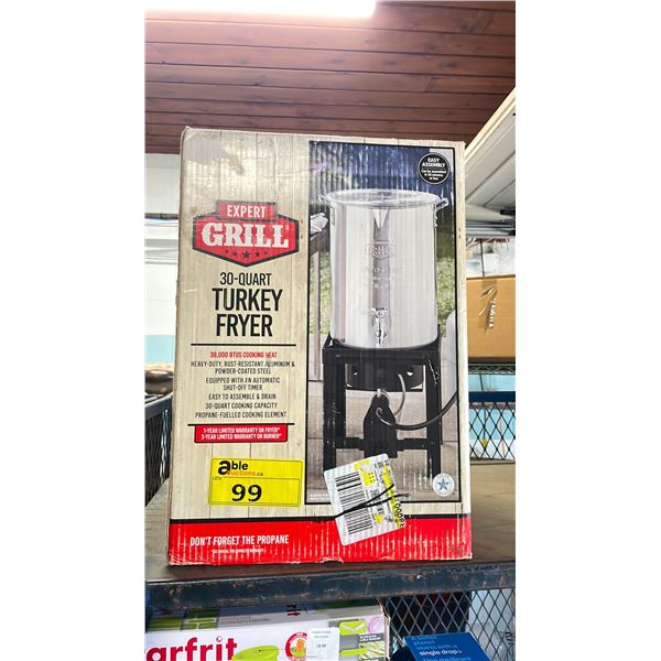 EXPERT GRILL 30-QUART TURKEY FRYER