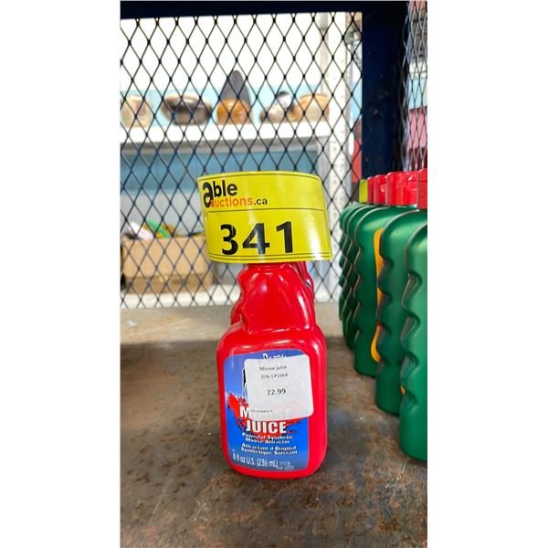 6 236ML BOTTLES OF MOOSE JUICE POWERFUL SYNTHETIC MOOSE ATTRACTOR