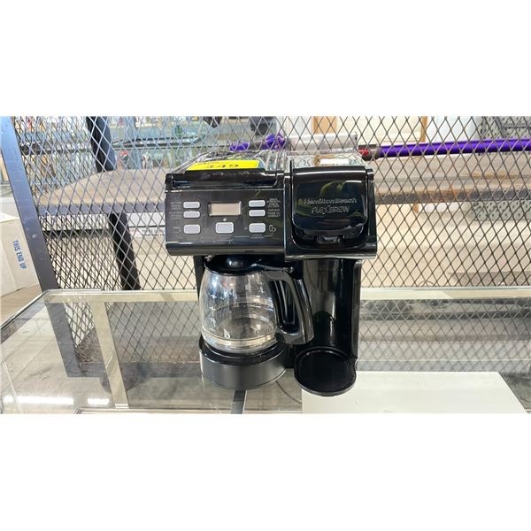 HAMILTON BEACH FLEXBREW 5-IN-1 COFFEE MAKER (MISSING PARTS & PIECES)