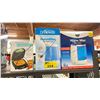 Image 1 : NOSTALGIA MINI SANDWICH MAKER, DR BROWN'S ULTRASONIC COOL MIST HUMIDIFIER WITH NIGHT LIGHT & VICKS