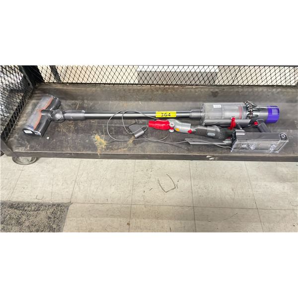 DYSON CORDLESS VACUUM WITH CHARGER & ACCESSORIES (UNKNOWN WORKING CONDITION, MAY BE MISSING PIECES)