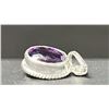 Image 3 : 4.55CT AMETHYST PENDANT LISTED RETAIL $2600
