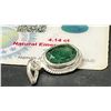 Image 3 : 4CT EMERALD PENDANT LISTED RETAIL $5500