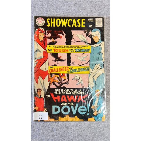 DC SHOWCASE THE HAWK AND THE DOVE #75 COMIC BOOK