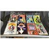 Image 1 : 8 ASSORTED DC ELVIRA'S HOUSE OF MYSTERY COMIC BOOKS FROM #1-#9