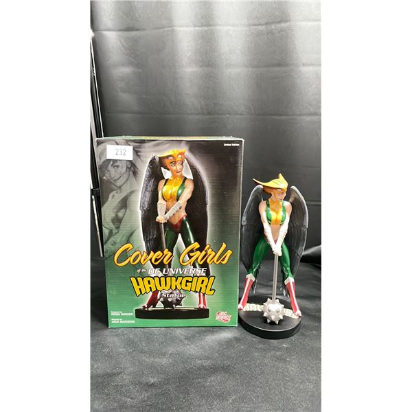 COVER GIRLS OF THE DC UNIVERSE HAWKGIRL STATUE (CHIP OFF HAIR)