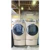 Image 1 : KENMORE ELITE FRONT LOAD WASHER & DRYER SET *WASHER DOOR DAMAGE/NOT CLOSING*