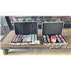 Image 1 : 2 ASSORTED POKER CHIP SETS