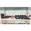 Image 1 : SHELF LOT OF ASSORTED TODDLER & KIDS SHOES ASSORTED SIZES, BUTTERFLY & PAW PATROL ARE LIGHT UPS