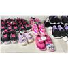 Image 3 : SHELF LOT OF ASSORTED TODDLER & KIDS SHOES ASSORTED SIZES, BUTTERFLY & PAW PATROL ARE LIGHT UPS