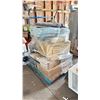Image 1 : PALLET OF ASSORTED ITEMS INCLUDING; OTR MICROWAVE OVENS, PORTABLE FOLDING COT, VACUUM & MORE