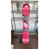 Image 2 : BURTON 55 SNOWBOARD WITH BINDINGS (MINOR BINDING & BOARD DAMAGE)