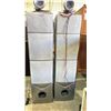 Image 3 : PAIR OF TOWER SPEAKERS
