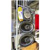 Image 3 : 2 SHELVES OF ASSORTED ITEMS INCLUDING; SPEAKERS, VINTAGE CELL PHONE, 8 TRACK TAPES & MORE
