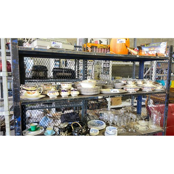 117-PC MYOTT SON & CO ROSEMARY DINNERWARE SET