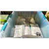 Image 2 : BIN OF ASSORTED MAINSTAYS WATERPROOF MATTRESS PROTECTORS