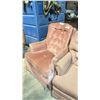 Image 2 : PINK CHAIR. SWIVEL ROCKER