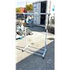 Image 1 : PORTABLE ADJUSTABLE HEIGHT CLOTHING RACK