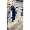 Image 2 : RACK OF ASSORTED CLOTHING (RACK NOT INCLUDED)