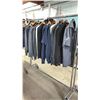 Image 1 : RACK OF ASSORTED CLOTHING (RACK NOT INCLUDED)