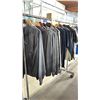 Image 2 : RACK OF ASSORTED CLOTHING (RACK NOT INCLUDED)