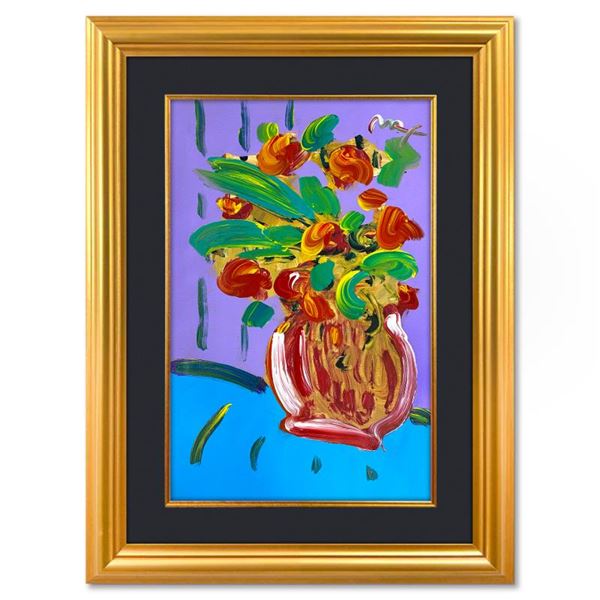 Abstract Flower by Peter Max
