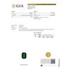 Image 4 : 7.57 ctw Emerald and 1.05 ctw Diamond 18K Yellow Gold Ring (GIA CERTIFIED)
