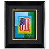 Image 1 : Flag with Heart by Peter Max