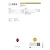 Image 4 : 2.32 ctw Ruby and 0.86 ctw Diamond 18K Yellow and White Gold Ring (GIA CERTIFIED