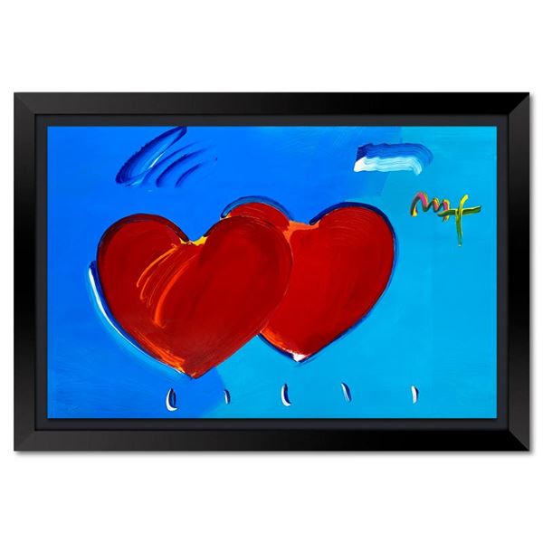 Two Hearts as One by Peter Max