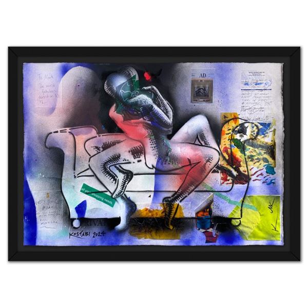 Embrace of Reminiscence - New York by Kostabi Original