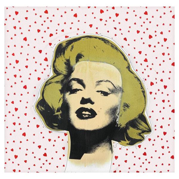 Marilyn Monroe by Steve Kaufman (1960-2010)