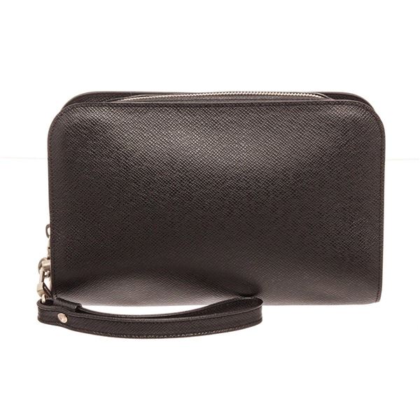 Louis Vuitton Black Baikal Pochette Clutches