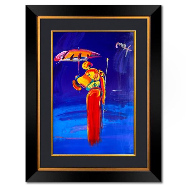 Umbrella Man with Cane by Peter Max