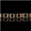 Image 2 : 12.97 ctw Multi-Color Sapphire and 1.08 ctw Diamond 14K Yellow Gold Bracelet