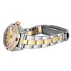 Image 4 : Rolex Ladies Two Tone Gold And Steel Champagne Dial Diamond And Sapphire Date Wa