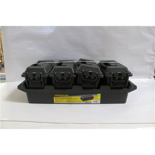 MAGNUM 4PC 30 CAL AMMO BOX SET WITH CRATE