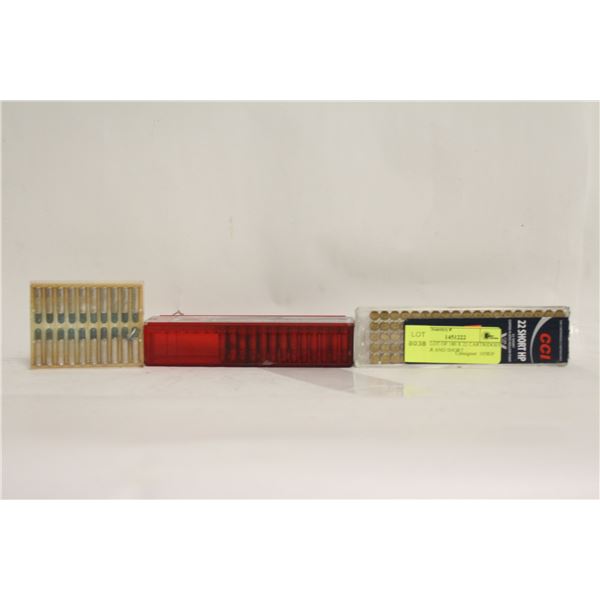 MIXED LOT OF 180 X 22 CARTRIDGES BOTH LR AND SHORT
