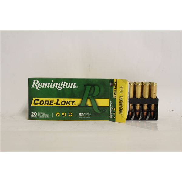 BOX OF 20 REMINGTON 308 WINCHESTER 180 GRAIN