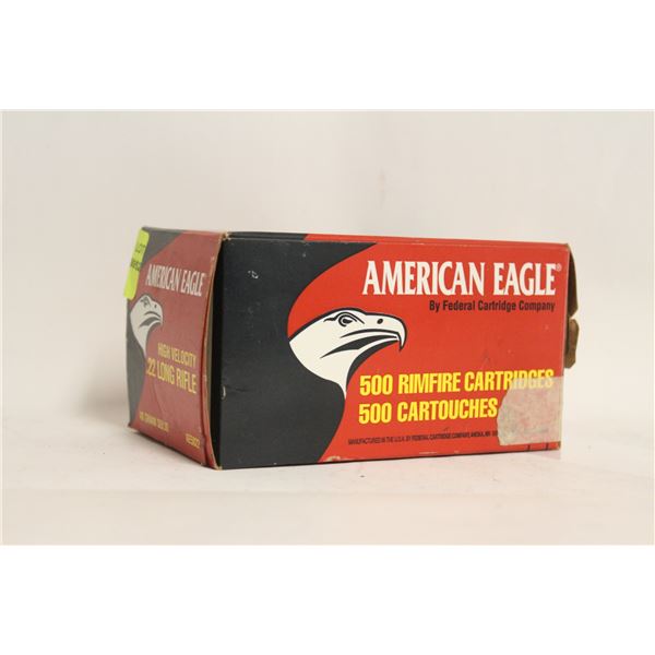 CASE OF AMERICAN EAGLE HIGH VELOCITY .22 LONG