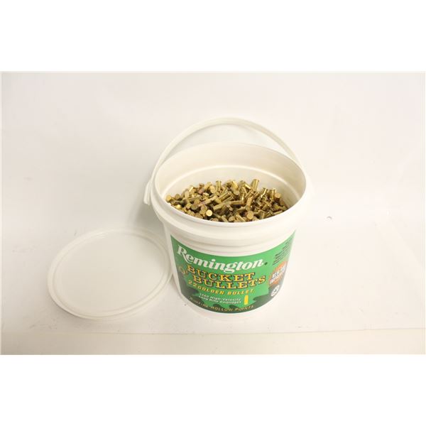 REMINGTON BUCKET OF BULLETS 22 RIM FIRE HOLLOW