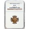 Image 2 : Nfld $2 Gold 1882H NGC Choice Mint State-62 Brilliant and lustrous.