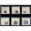 Image 1 : 1948 SPECIMEN SET; A superb and complete 6 coin set.  All ICCS graded Choice Mint State -64 to Super