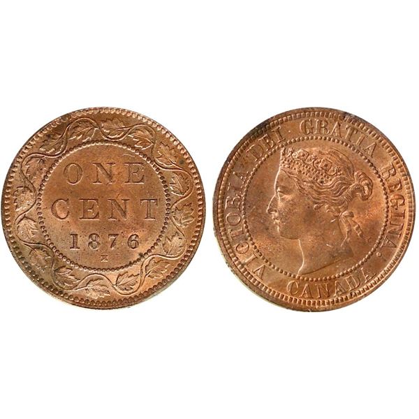 1876H 1¢ ICCS Superb Gem Mint State-66 Red.  This is a Pristine and stunning issue with great eye ap